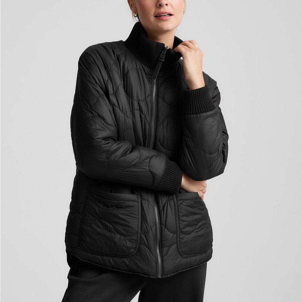 Beyond Yoga 2-Way Quilted Jacket